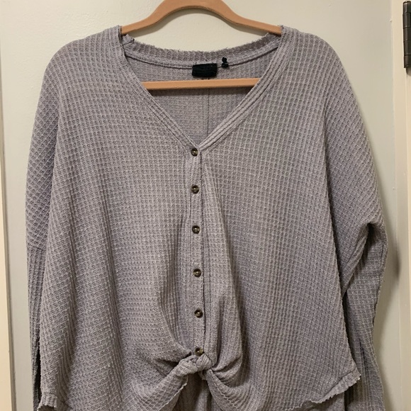Urban Outfitters Out From Under Jojo Thermal Gray - Picture 3 of 4